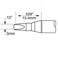 Metcal SFV-CH30A soldering iron tip